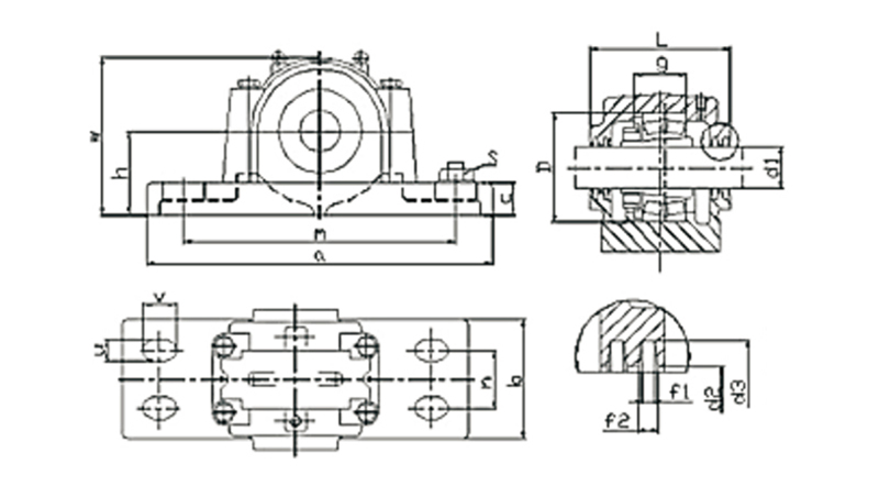 1 SD500-600 plummer block bearing (1)