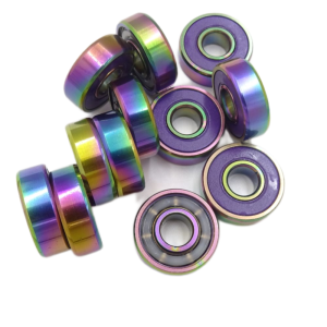 6 608 2RS skate bearing with rainbow ring (4)