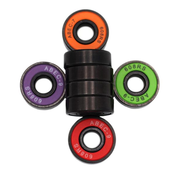 7 608 2RS skate bearing with black ring (5)