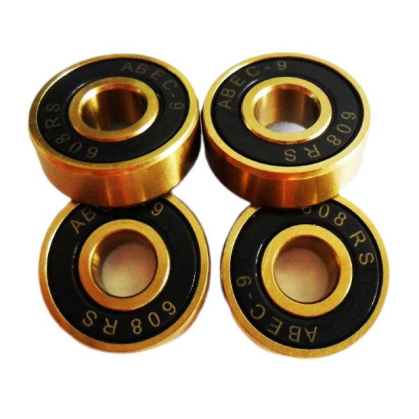 8 608 2RS skate bearing with golden ring (1)