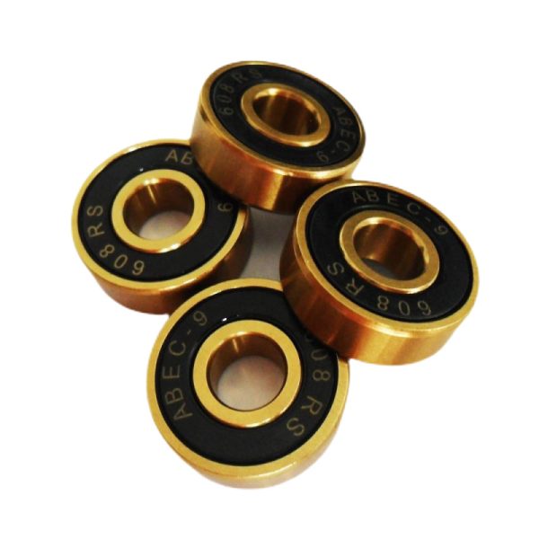 8 608 2RS skate bearing with golden ring (2)