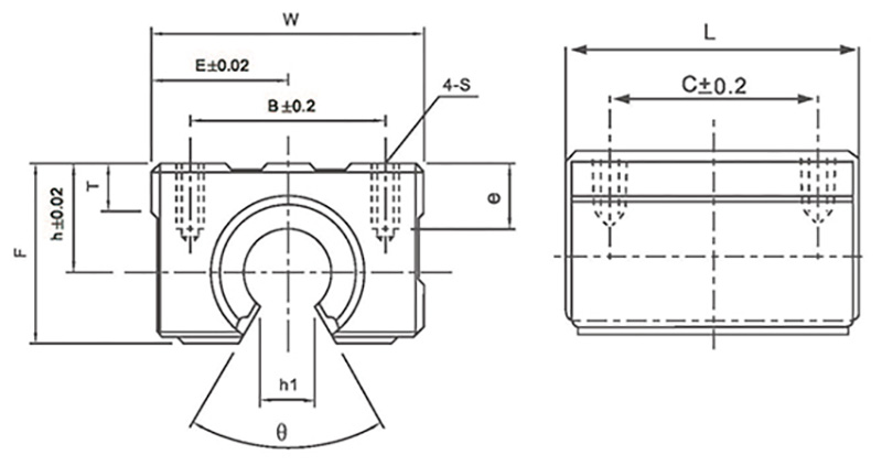 SBR linear bearing